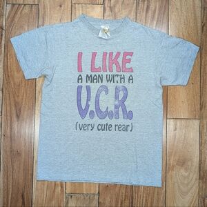 VCR Man Vintage Attitude Tee (L)
